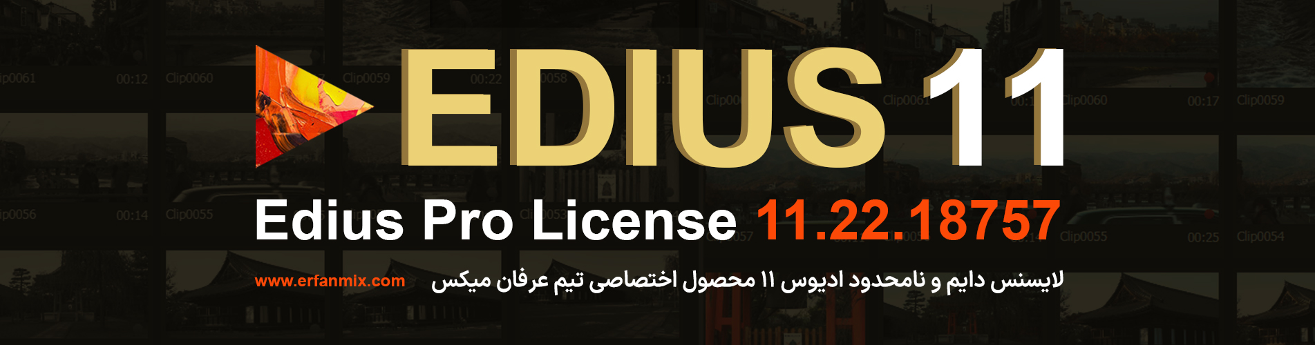 لایسنس دایمی ادیوس 11 پرو