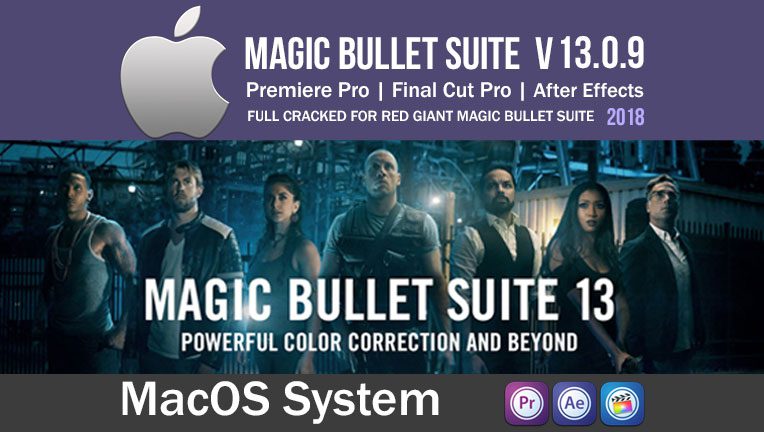 مجموعه پلاگین Red Giant Magic Bullet Suite Mac